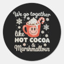 Search for marshmallow stickers Santa
