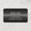 Search for black and silver chrome business cards Shiny