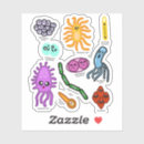 Search for biology lab stickers Bacteria