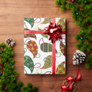 Search for paisley christmas wrapping paper Red