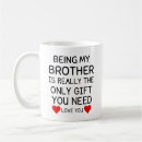 Search for my brothers mugs Best brother