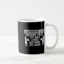 Search for carpentry mugs Funny