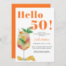Search for champagne 50th birthday invitations Modern