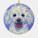 Search for poodle christmas tree decorations Watercolor
