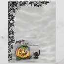 Search for halloween stationery paper Pumpkin