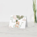 Search for bear thank you cards We can bearly wait