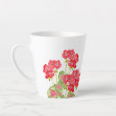 Search for red geranium mugs Floral