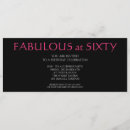 Search for sixty and fabulous invitations Party