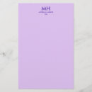 Search for lilac purple stationery paper Feminine