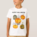 Search for happy halloween kids tshirts Jack o lantern