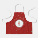 Search for christmas nutcracker aprons Watercolor