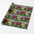 Search for red tractor wrapping paper Country