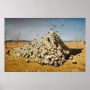 Search for war dead posters Skull
