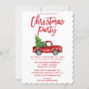 Search for red vintage truck invitations Rustic