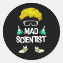Search for mad science stickers Scientist