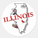 Search for illinois stickers Land of lincoln