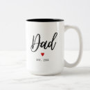 Search for dad established mugs Minimalist