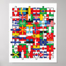 Search for countries flags posters World
