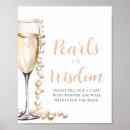 Search for pearls of wisdom Pearls and prosecco
