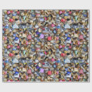 Search for paris wrapping paper Gold