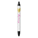 Search for heart pens Gold
