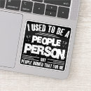 Search for antisocial humor stickers Social anxiety