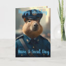Search for cop birthday cards Officer