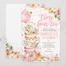 Search for autumn time invitations Tea party