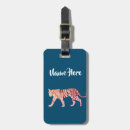 Search for tiger luggage tags Animals