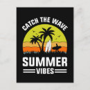 Search for catch the wave postcards Summer