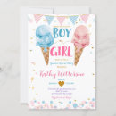 Search for pastel gender reveal invitations Pink and blue