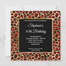 Search for red leopard invitations Modern
