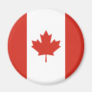 Search for canadian flag magnets Maple leaf
