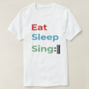 Search for eat sleep repeat tshirts Musical
