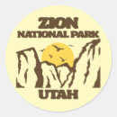 Search for zion national park stickers Vintage