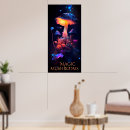 Search for magic mushrooms posters Glowing fungi