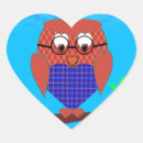 Search for heart owl stickers Cartoon