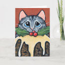 Search for pudding christmas cards Cat