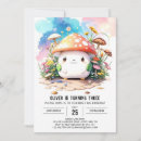 Search for toadstool birthday invitations Mushroom