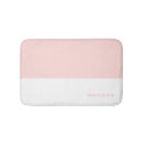 Search for blush bath mats Feminine