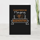 Search for badminton cards Player
