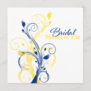 Search for royal blue and yellow invitations Flowers