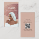 Search for hair braiding business cards Girly