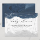 Search for indigo baby shower invitations Elegant