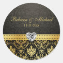 Search for diamond damask stickers Gold