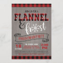 Search for flannel invitations Flannel and frost