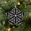 Search for pattern star christmas tree decorations White
