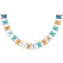 Search for fish bunting flags Under the sea