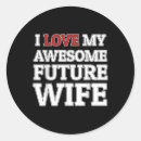 Search for future wife stickers Groom