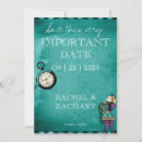 Search for alice in wonderland wedding save the dates Vintage